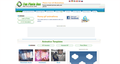 Desktop Screenshot of animations.funphotobox.com