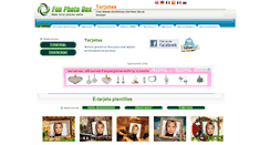 Desktop Screenshot of es.cards.funphotobox.com